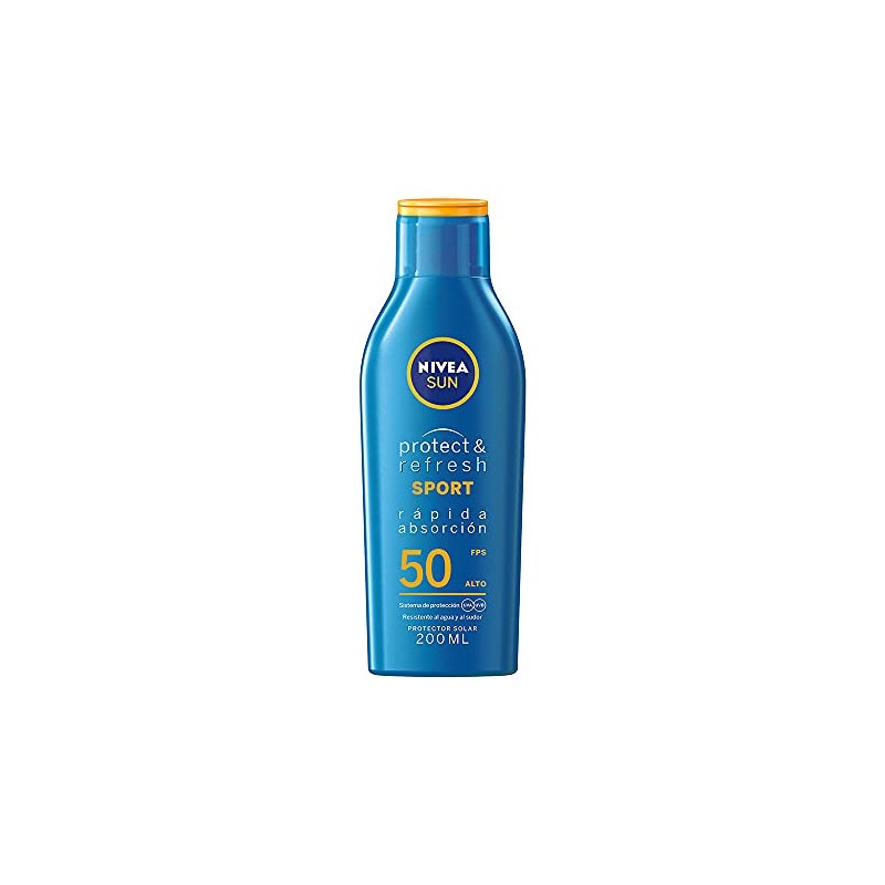 Nivea Sun Protector Solar Loción Fps 50 Protect Refresh, 200ml