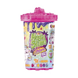 CRAZE Magic Slime Unicorn XXL Slime Children in 600 ml Tin Including Unicorn Toy Figure, Slime Set with Surprise and Beautiful Glitter Effects