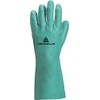 Delta Plus VE802VE Green Nitrile Work Safety Gloves With Cotton