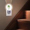 St Patrick's Day Lucky Plug in Night Light,LED Dusk to