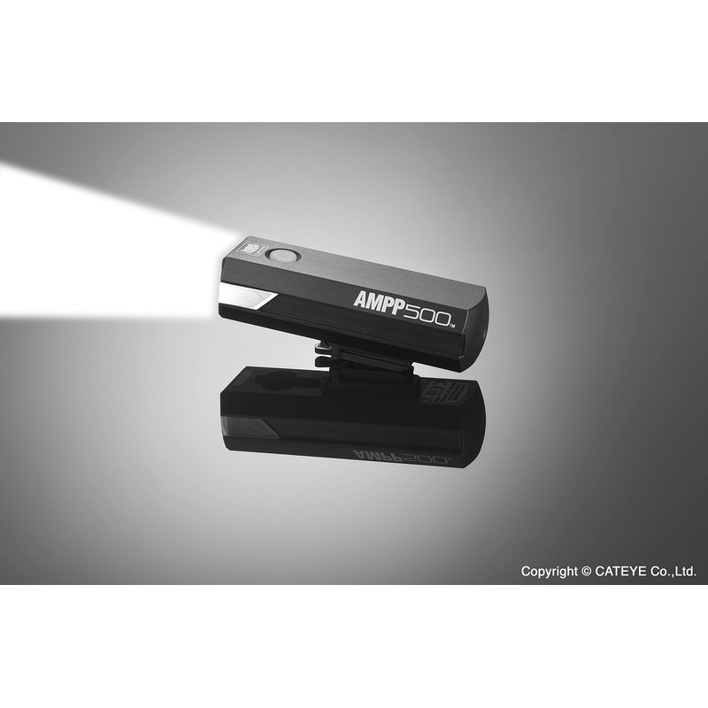 CatEye AMPP 500 / VIZ 150 Bike Light Set,Black