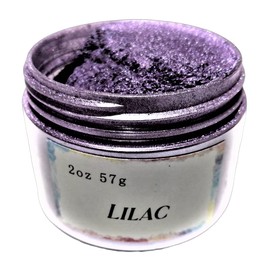 Mica Powder Pigment - (Lilac, 2 oz) - Pearlescent Color dye for Soap, Epoxy, Acrylic, Arts, Crafts, Sculpture, Paint