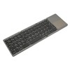 Wireless Folding Keyboard Touchpad USB Charge BT3.0 Auto Sleep Slim