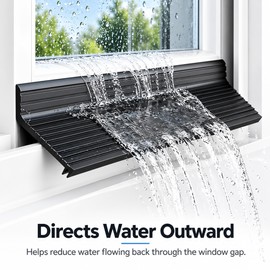 PVC Sliding Window Weather Stripping for Wind and Rain Protection – Flexible Water Barrier Seal for Home Windows