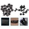 Wytino Brass Rivet, 20sets Rivet Buttons Press Studs Brass Flat