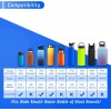 Flgoo 2 Pack Flgoo Straw Lid for Wide Mouth Water