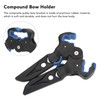 Composite Pulley Bow Bracket Mini Archery Holder Stand Rubber Bow