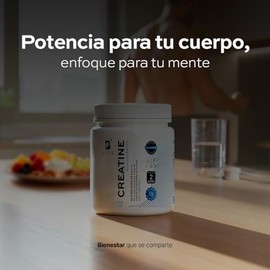 B Life Creatina Monohidratada 310 g en polvo | 62 Servicios | 5 g por porción | Alta Pureza | Creatine Monohydrate.