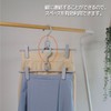 Shinko Hanger Monoclosette Skirt Hanger Set of 2 with Clips,