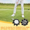 QIBZI Golf Spikes Golf Shoe Spikes Golf Shoe Cleats with