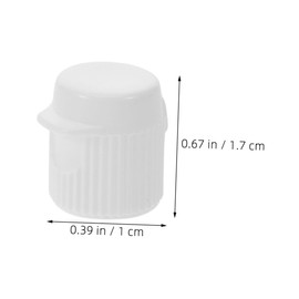 NOLITOY Pcs Plastic Toothpaste Cap Easy Flip Lid for Travel Bathroom Accessories