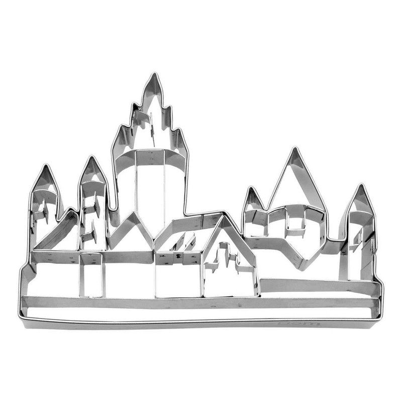 Staedter Mainz Cathedral Shape Cookie Cutter, Stainless Steel, Silver, 10.5