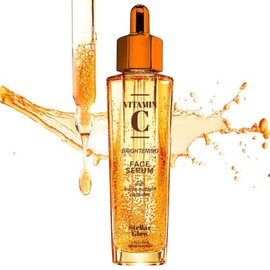 Stellar Glow Suero de vitamina C para la cara, probado por dermatólogos, cuidado de la piel antienvejecimiento para líneas finas, arrugas y piel de vi