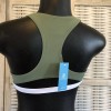 Cupshe NWT Cupshe Bikini Top Size Large Green White