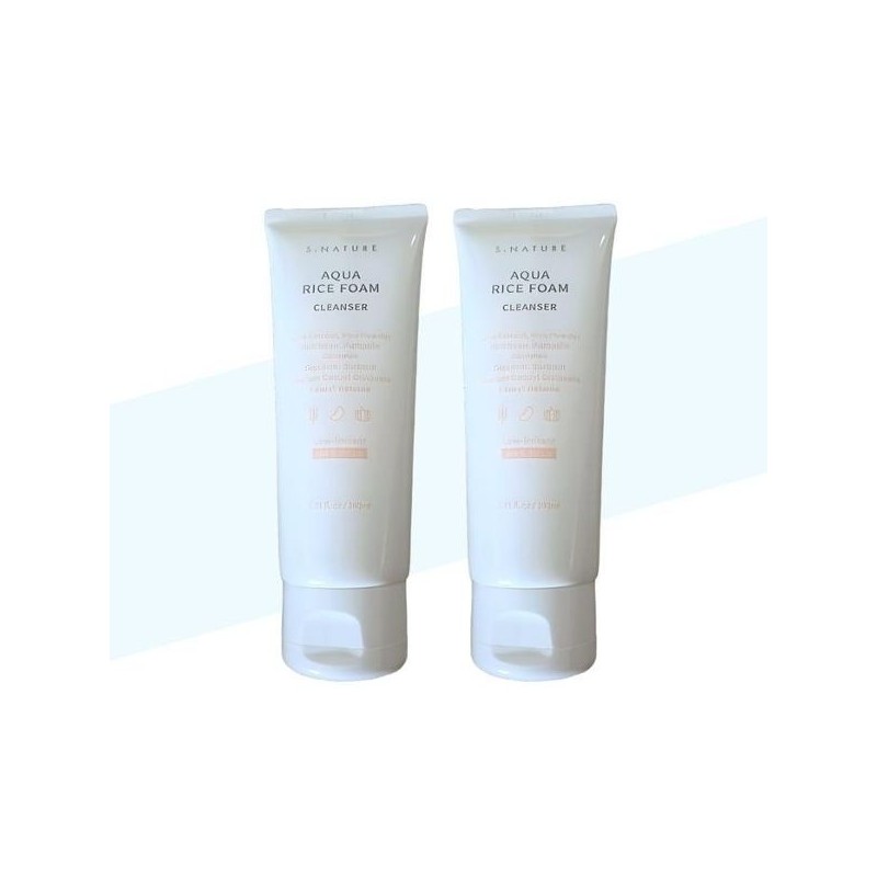 Esnature [S-Nature] S-Nature Aqua Rice Mildly Acidic Cleansing Foam 160ml