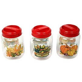 Chef Craft Select Fall Storage Jar, 6 inch, Design May Vary