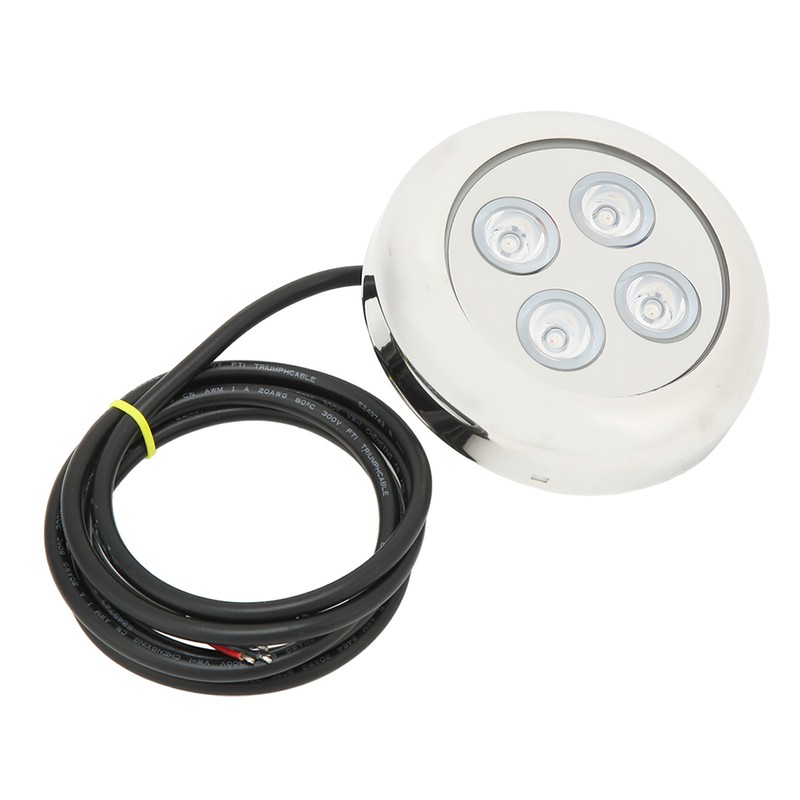 Marine Underwater Light 60° Angle IP68 Waterproof Seawater Interior Dome