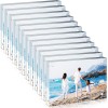 Kuahome 12 Pack Acrylic Picture Photo Frame Magnetic 4x6 Clear