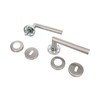 Amig - Set mit Rosettentürgriffen | 136 x Ø19 mm