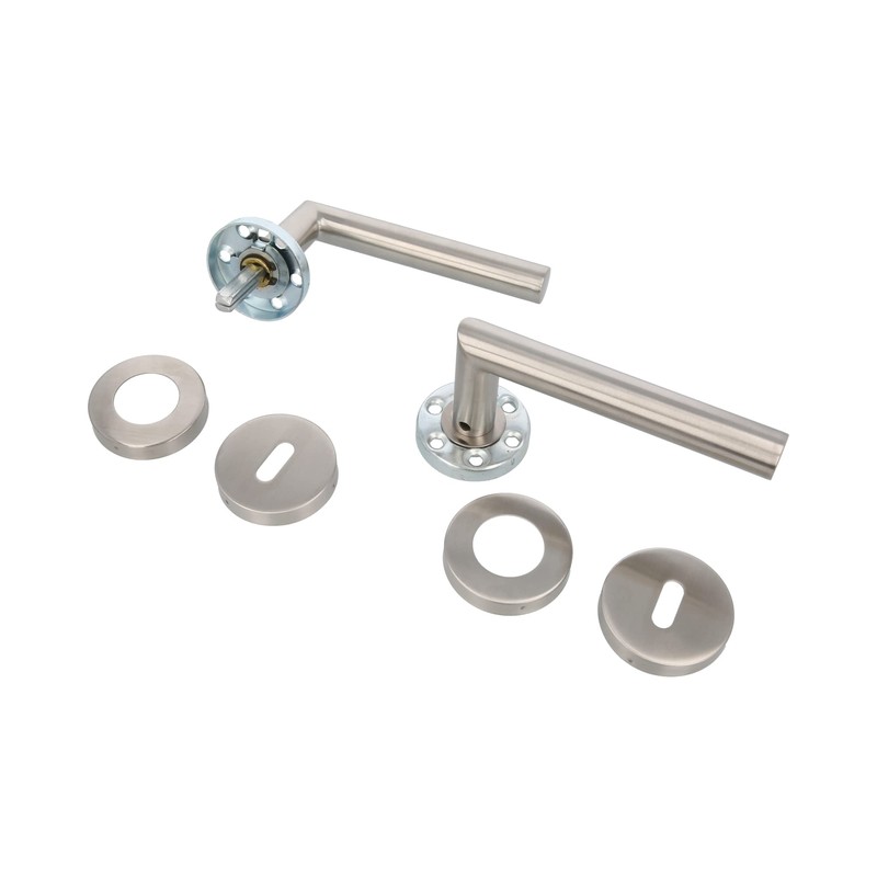 Amig - Set mit Rosettentürgriffen | 136 x Ø19 mm