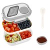 Kasanni Lunch Box with Compartments, Lunch Box, Container for Lunch