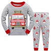 Little Hand Baby Boys Pajamas Fire Truck Costume 2 Piece