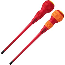 Vessel Ball Grip Insulated Screwdriver Set of 2 +2 x 150 / -6 x 150 202PS-2
