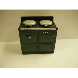 The Dolls House Emporium Green Aga-style Stove (PR)