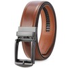 BOSTANTEN Mens Belt Leather Ratchet 1 3/8'' Belt For Men