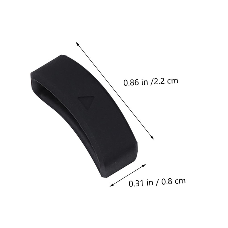 Mikinona 6pcs Strap Loop Rings Keeper Retainer for Skid Watch
