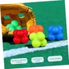 BESPORTBLE 6 Pcs Reaction Ball Hexagon Ball High Elasticity Child