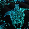Nttopship Blue Sea Turtles Comforter Set, Full Size, 3-Piece (1