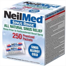 Neilmed Nasal Rinse Refills, 250 Count
