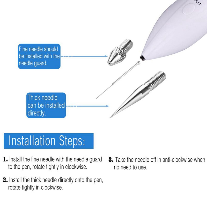 Professional Spot Tattoo Freckle Removal Machine No Bleeding Mole Dot