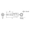KTC Short Hexagon Socket BT3-1/8S-S