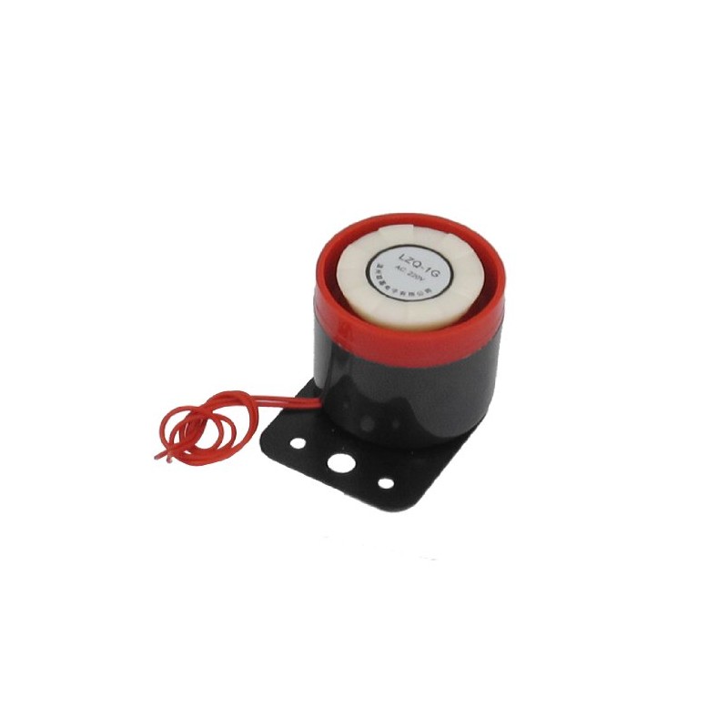 sourcingmap LZQ-1G 2 Red Wire Continuous Sound Electronic Alarm Buzzer