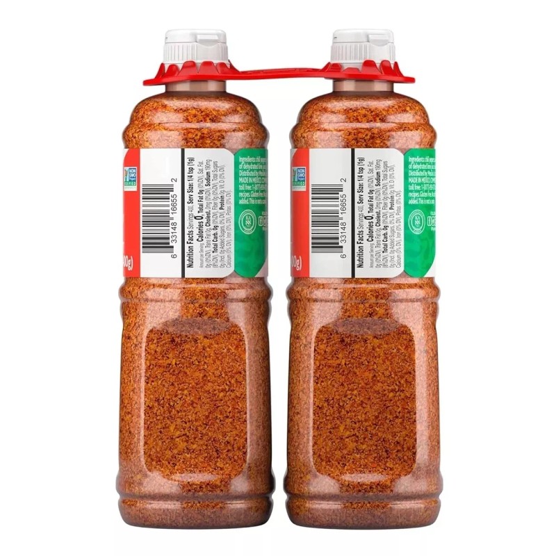 TAJÍN Tajin Clásico Seasoning with Lime, 14 oz (Pack of