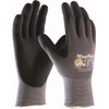 ATG MaxiFlex UltimateTM nylon work gloves - black -