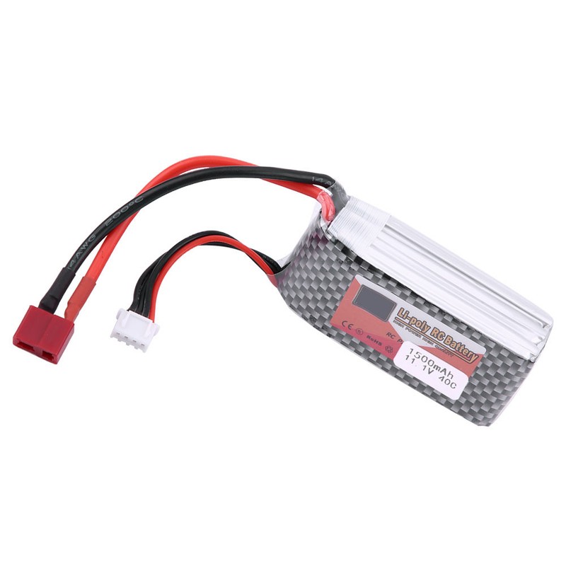 ZOP POWER 3S 11.1V 1500mAh 40C Rechargeable LiPo Battery with