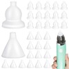 Fabbay 40 Pcs Nasal Aspirator Replacement Tips Silicone Tips for