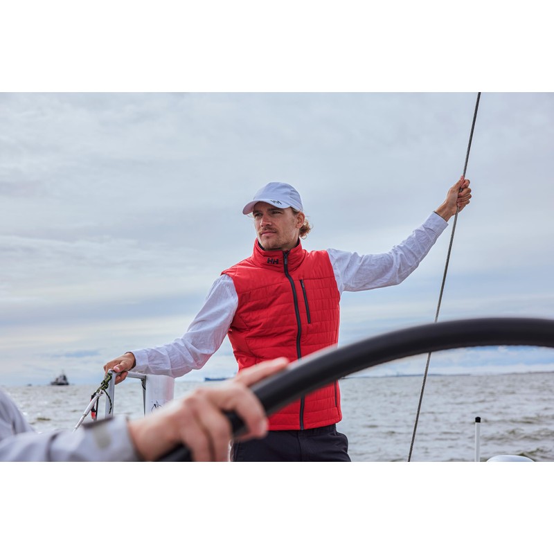 Helly Hansen Men's Crew Insulator Vest 2.0, 162 Red, Large