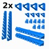 botle 39 Stacking Boxes Wall Shelf Plastic 154 x 78