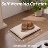 FunFurry Self Warming Cat Bed, Heating Cat Pad, Extra Soft