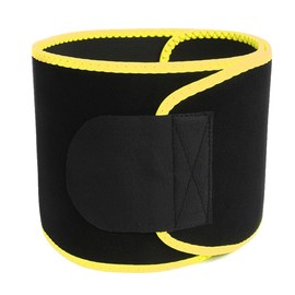 Dress Cici Black Running Belt, Workout Waist Trimmer, Neoprene Sauna Belt for Men and Women Asia One Size