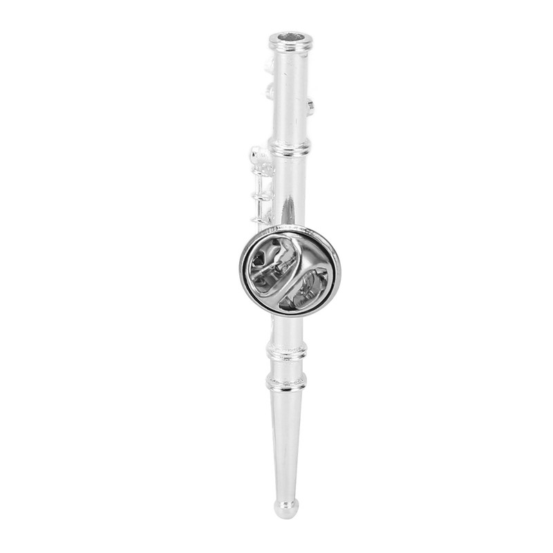 Miniature Flute Brooch High Simulation Exquisite Miniature Flute Model Musical