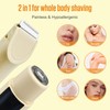 2 in 1 Bikini Trimmer for Women Dual Head Electric