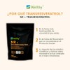 Wellthy Tranresveratrol Caps Nicotinamide Riboside Resveratrol Alta Biodisponibilidad 1000mg Por