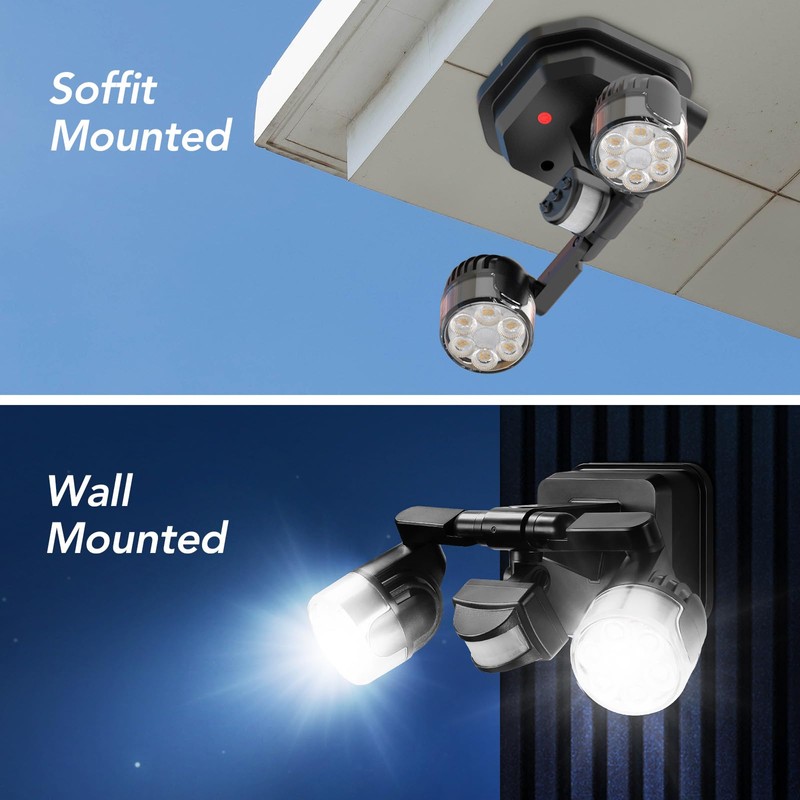 OREiN Motion Sensor Outdoor Lights, 3500LM 450° Adjustable Security Light