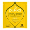 Pukka Organic Herbal Tea Lemon Ginger & Manuka Honey -