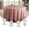Cotton Print Club Block Print Tablecloth - Round Handmade Printed